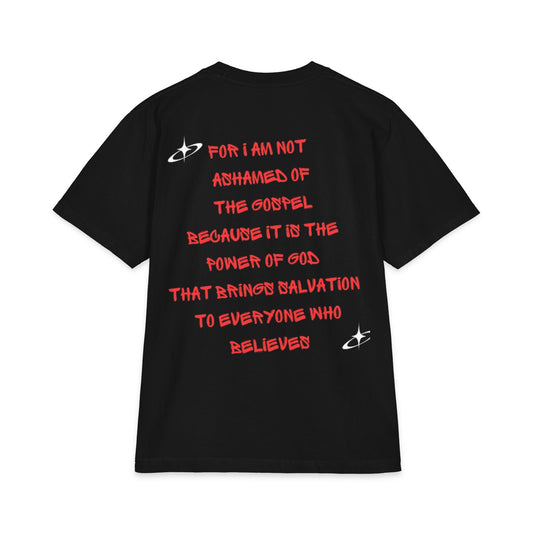 Romans 1:16 Graphic Tee (Red)